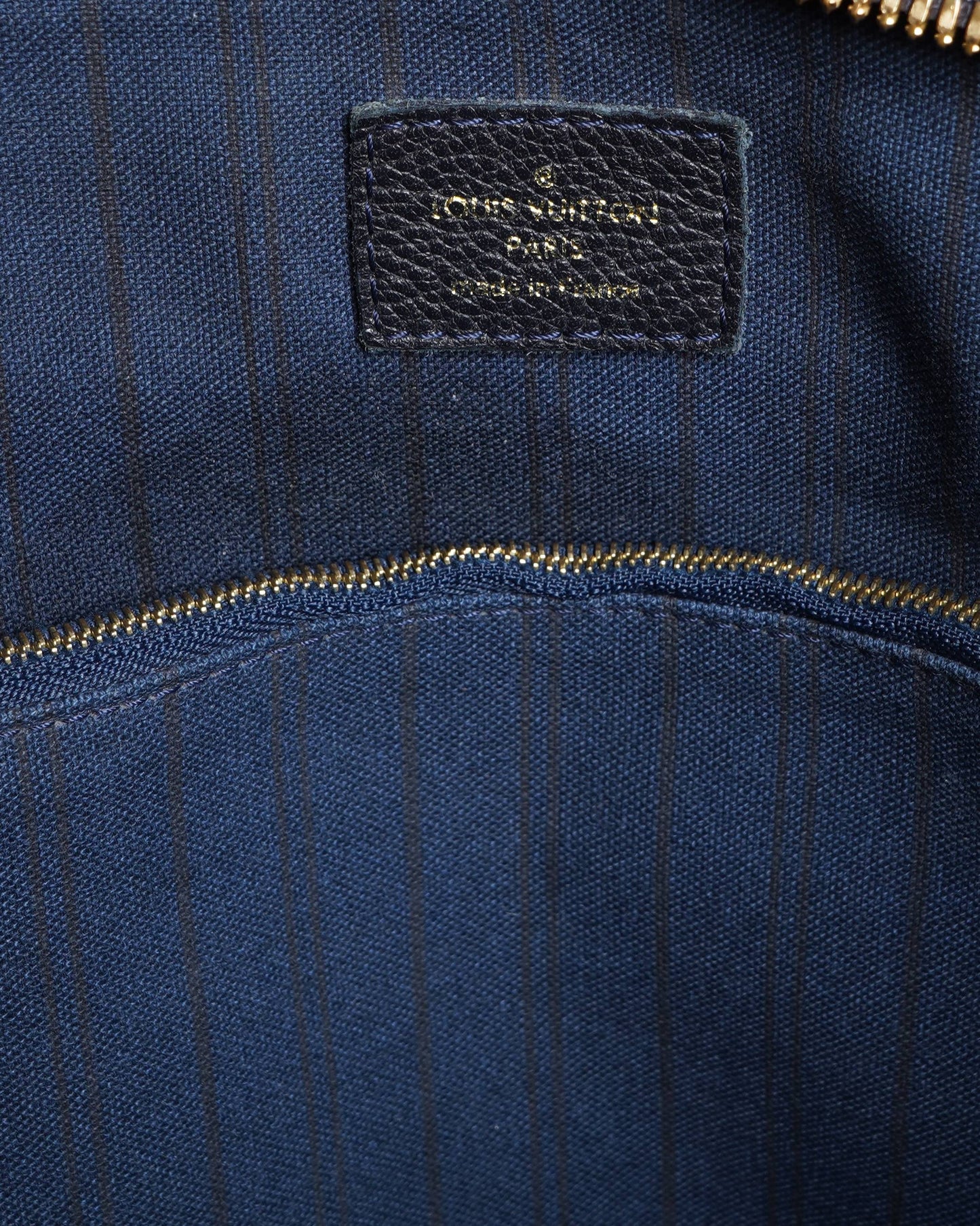 Louis vuitton blue empreinte lumine  bag