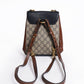 Gucci gg supreme padlock Mini backpack