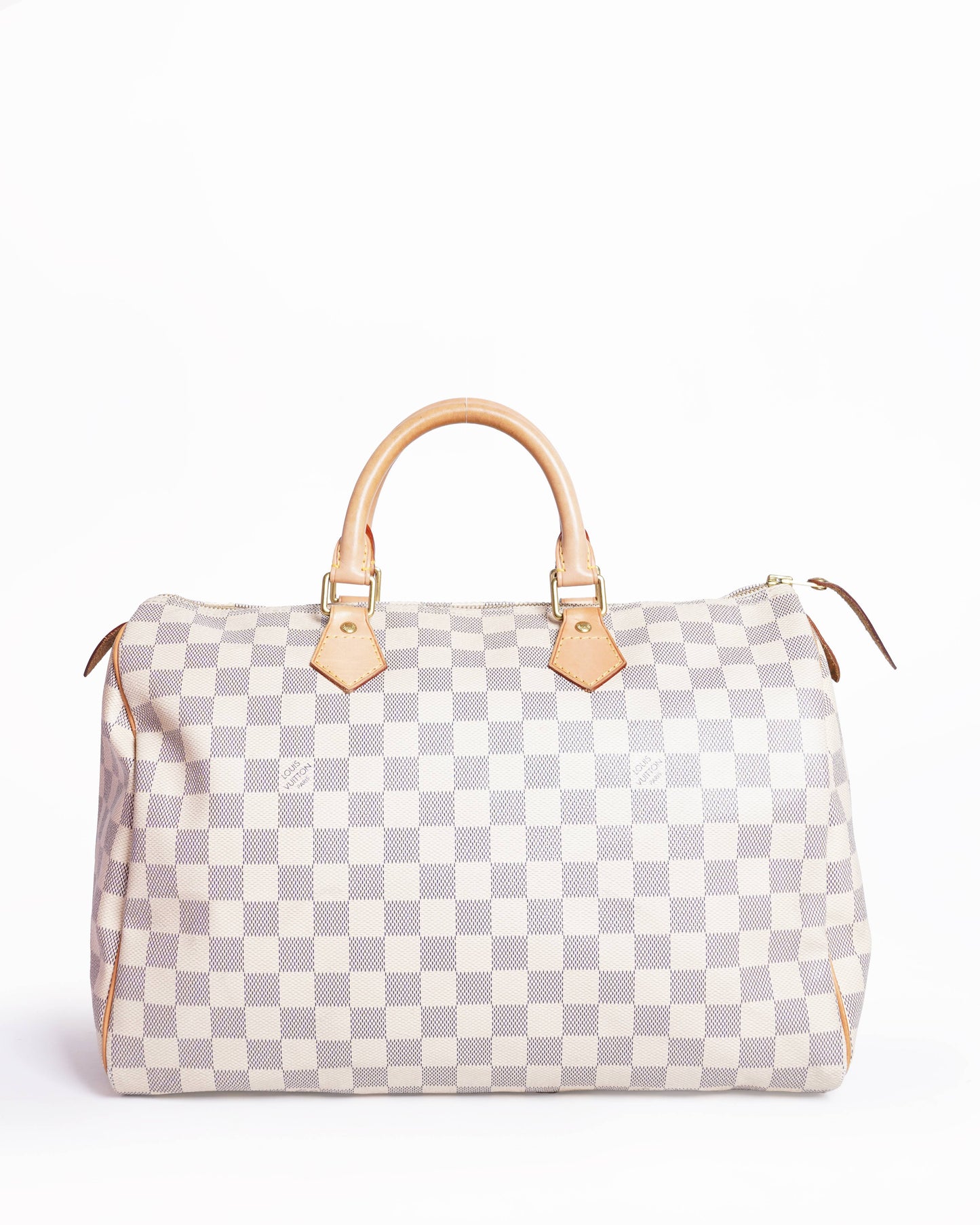 Louis Vuitton Speedy Damier Azur Canvas & Leather handbag
