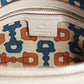 Gucci Off White Guccissima Leather Large Punch Satchel