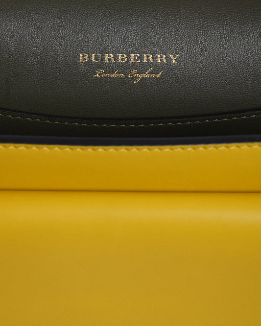 Burberry Yellow Bridle Square Crossbody Bag