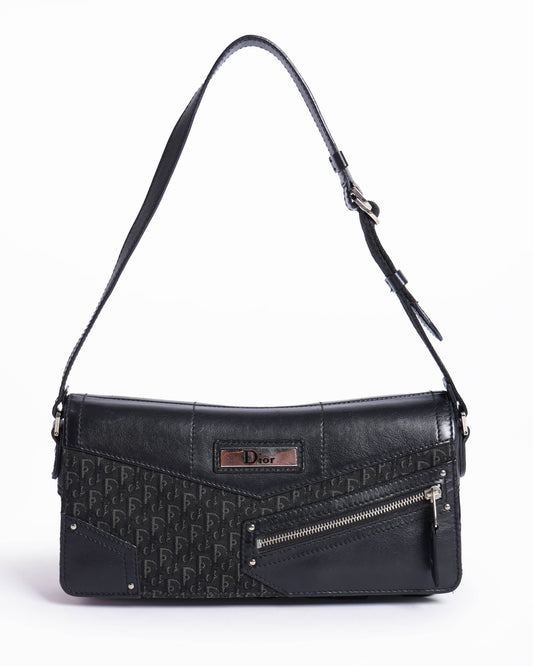 Christian Dior Street Chic Black Shoulder Bag