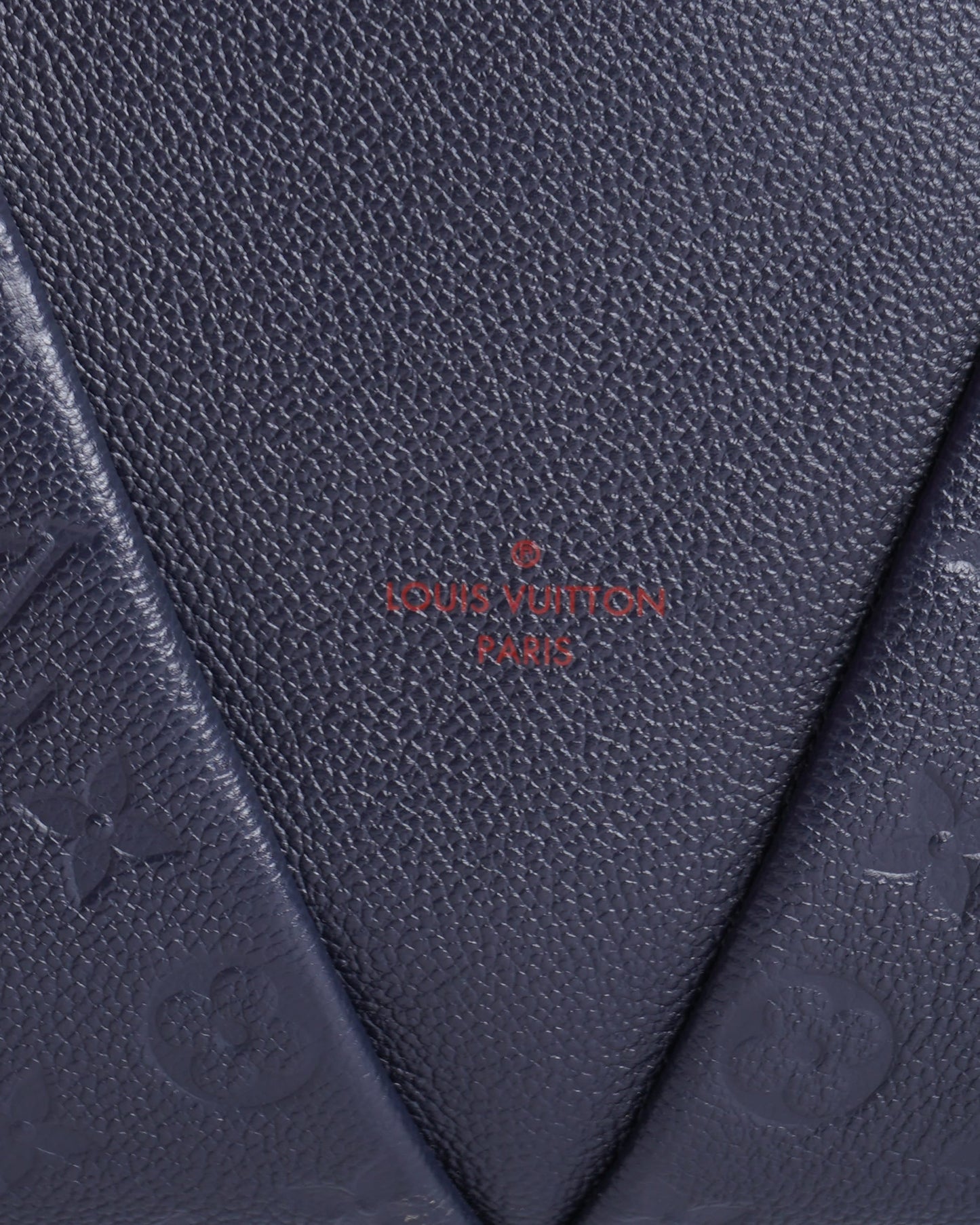Louis Vuitton Monogram Empreinte Noir Blue Tote