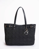 Christian Dior Panerea Tote Bag In Black