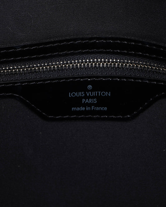 Louis vuitton brea mm handbag in black epi leather