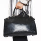 Louis vuitton brea mm handbag in black epi leather