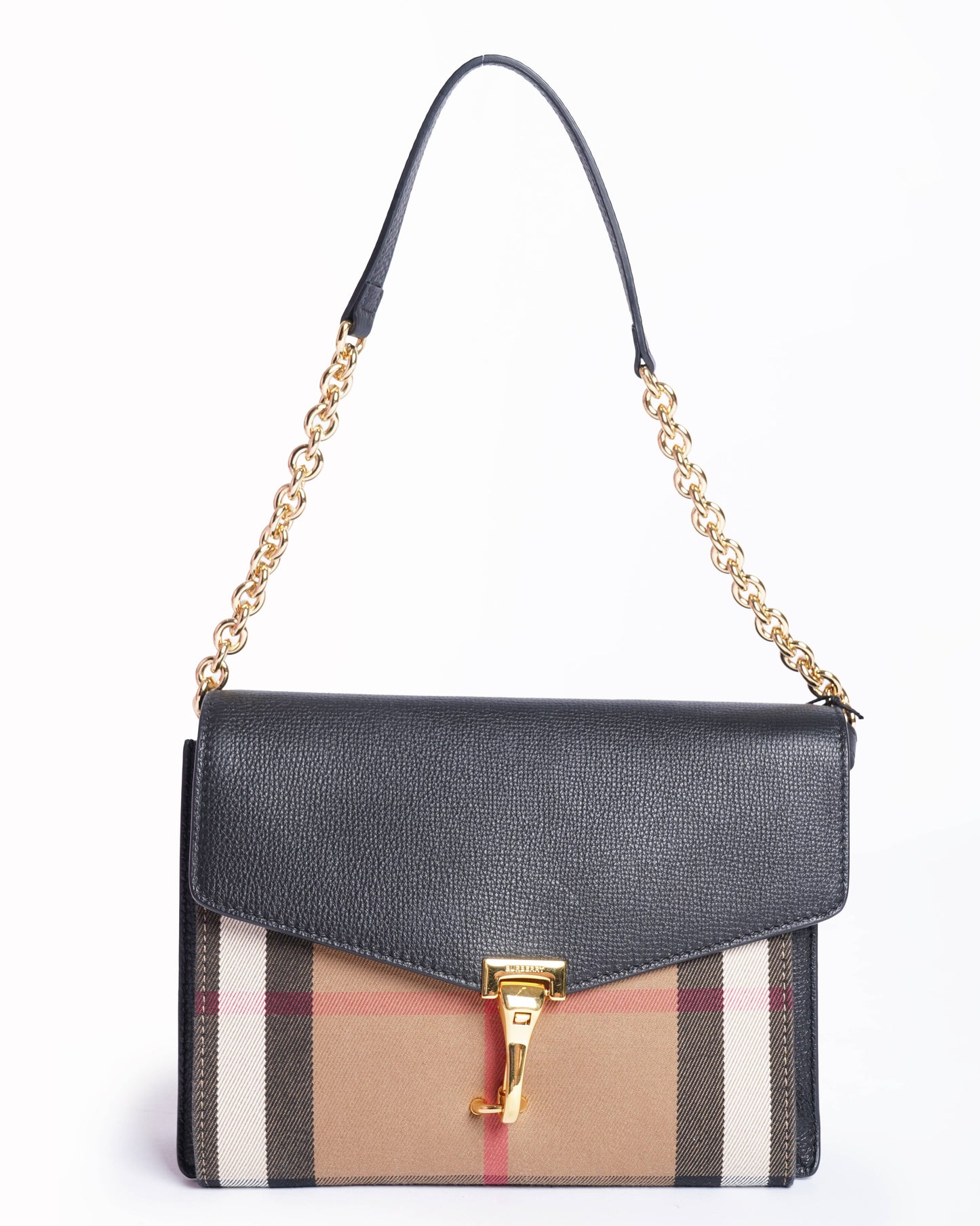 Burberry Macken Leather shoulder Bag