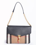 Burberry Macken Leather shoulder Bag