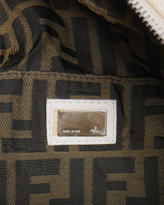 Fendi Spy Handbag In White