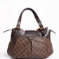 Louis Vuitton Damier Ebene Canvas Sistina HandBag
