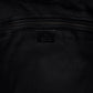 Gucci black brocade suede and leather stirup hobo bag