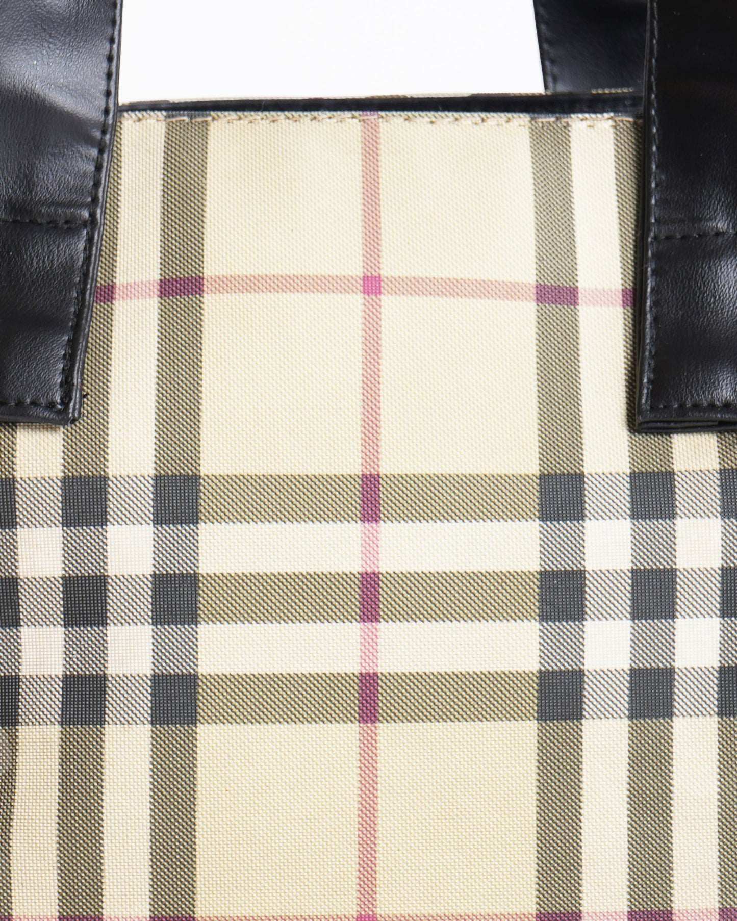Burberry signature tote bag