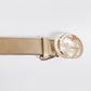 Gucci GG Women's Belt In Golden