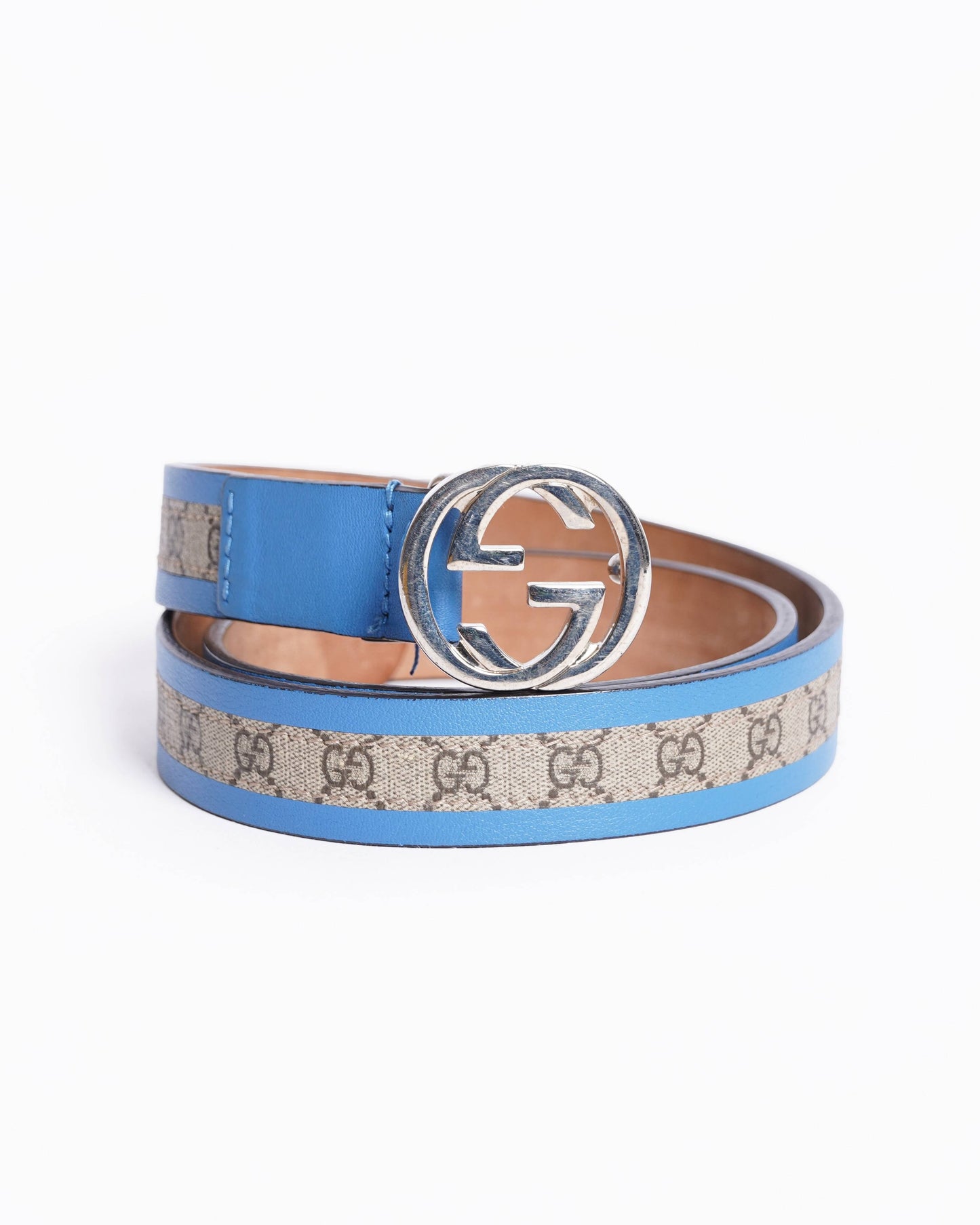 Gucci gg web kids belt
