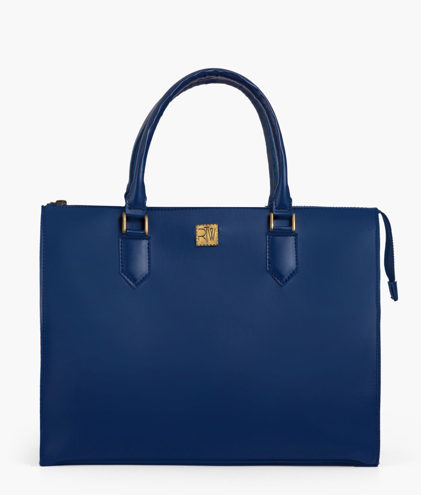Blue workplace handbag