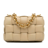 Bottega Veneta Intrecciato Lambskin Padded Chain Cassette (SHG-hg8jMi)