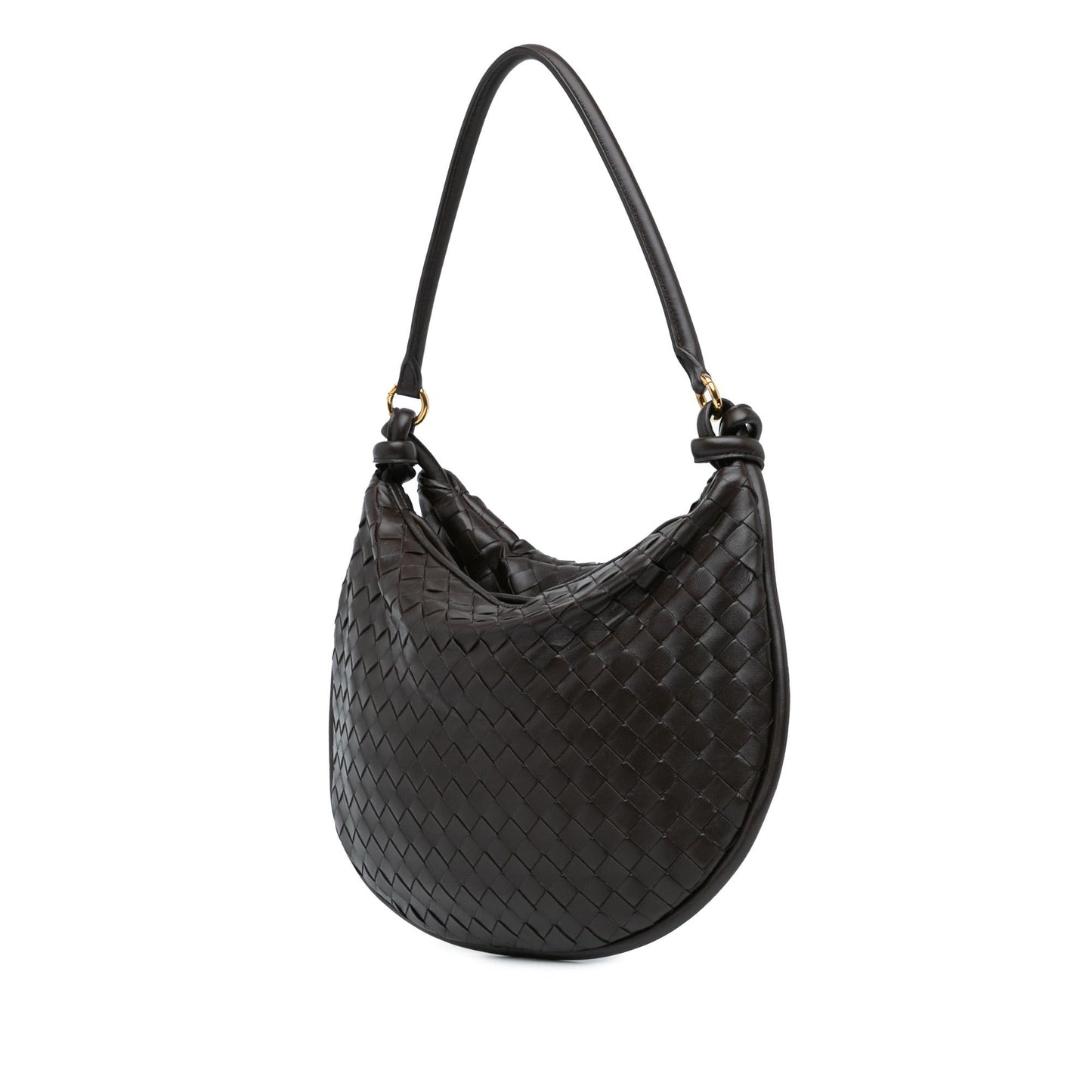 Bottega Veneta Large Lambskin Intrecciato Gemelli
