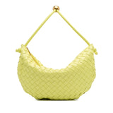 Bottega Veneta Medium Lambskin Intrecciato Turn Pouch