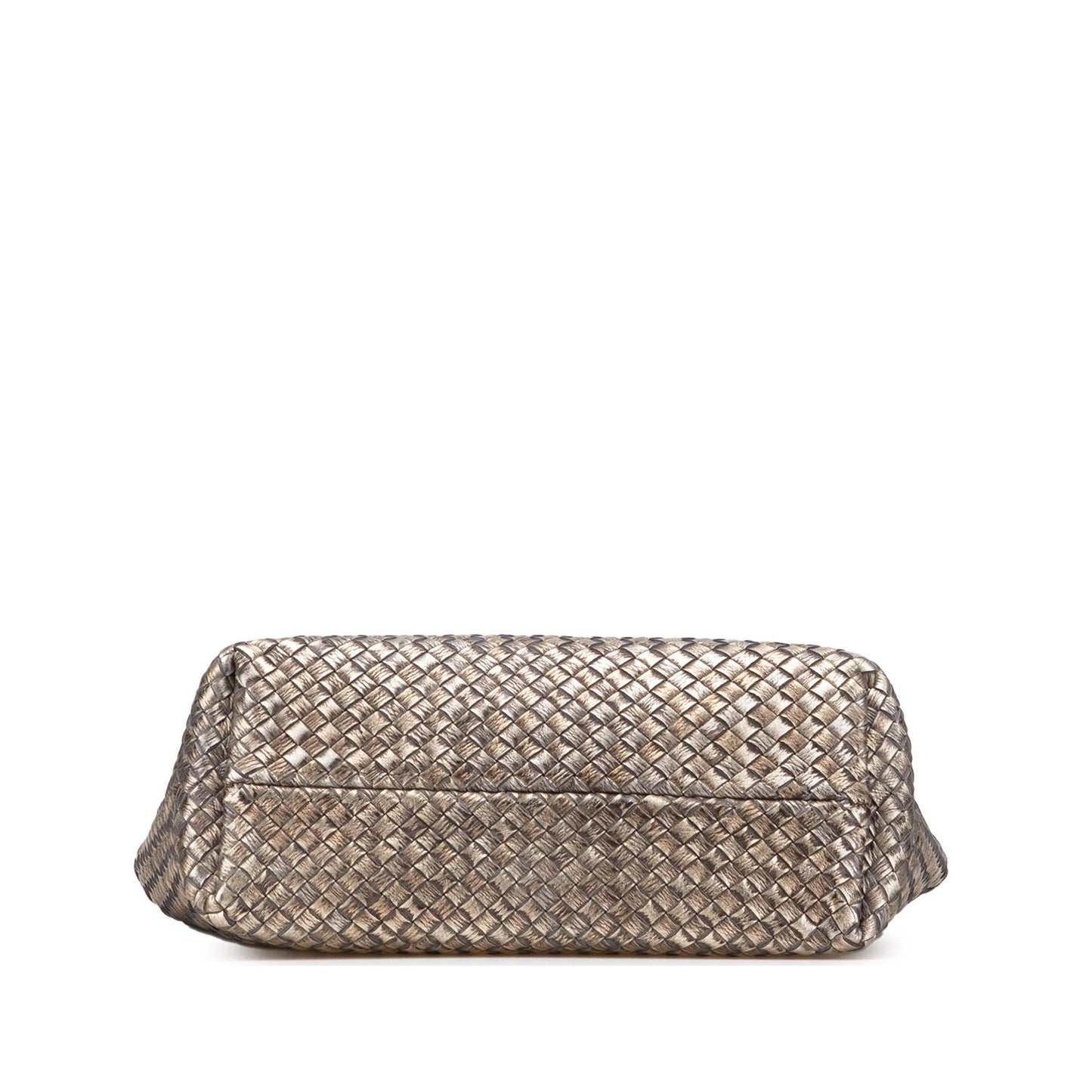 Bottega Veneta Medium Lambskin Intreccio Cabat Tote