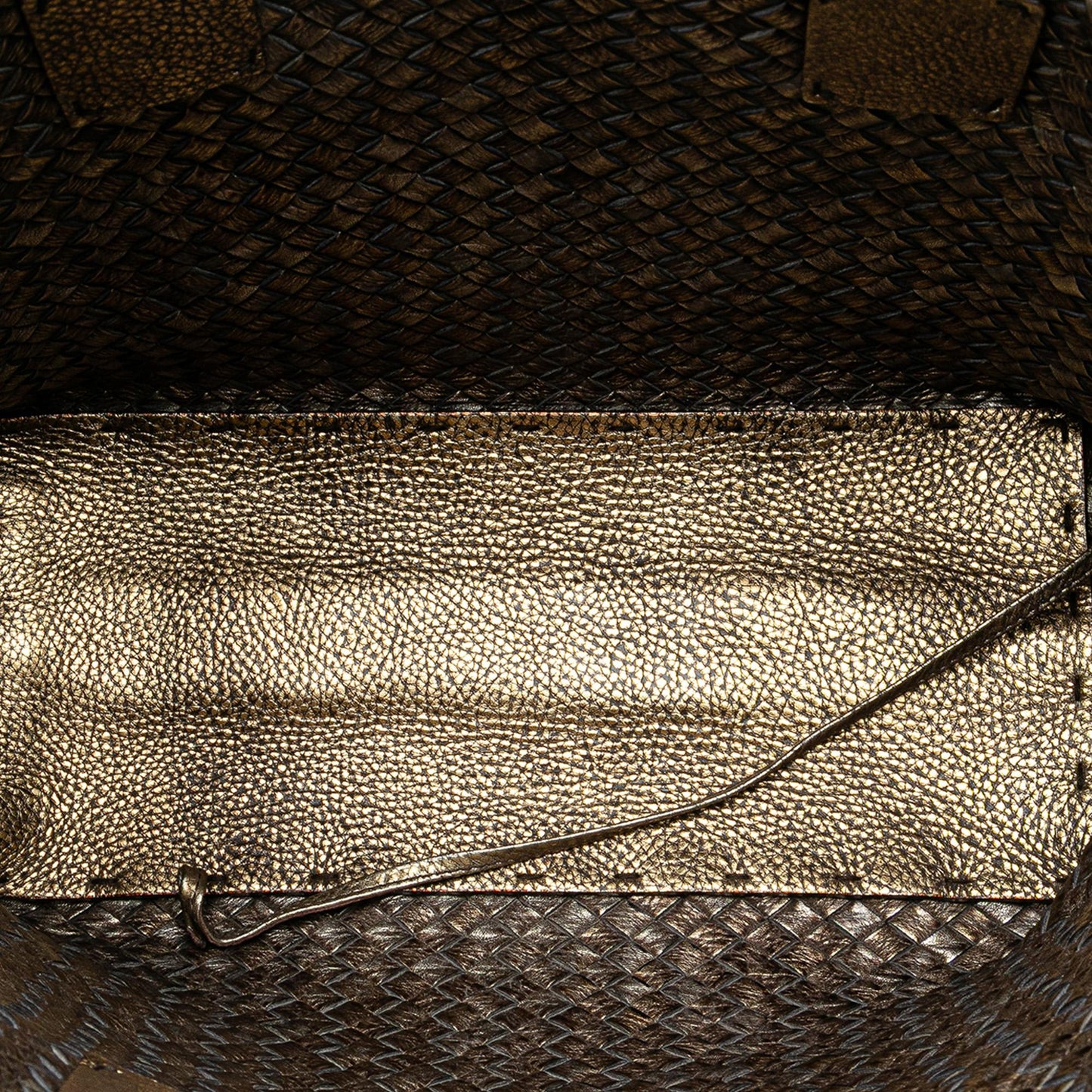 Bottega Veneta Medium Lambskin Intreccio Cabat Tote