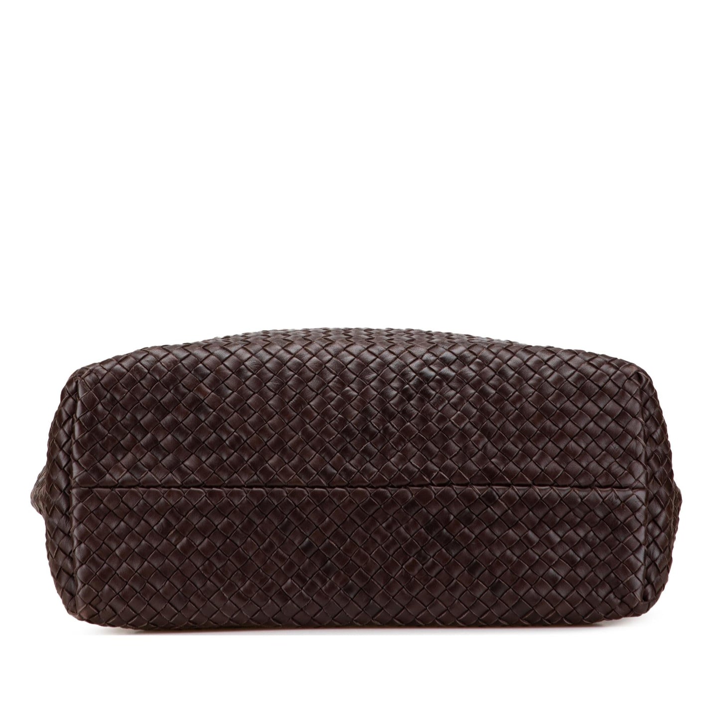 Bottega Veneta Medium Lambskin Intreccio Cabat Tote