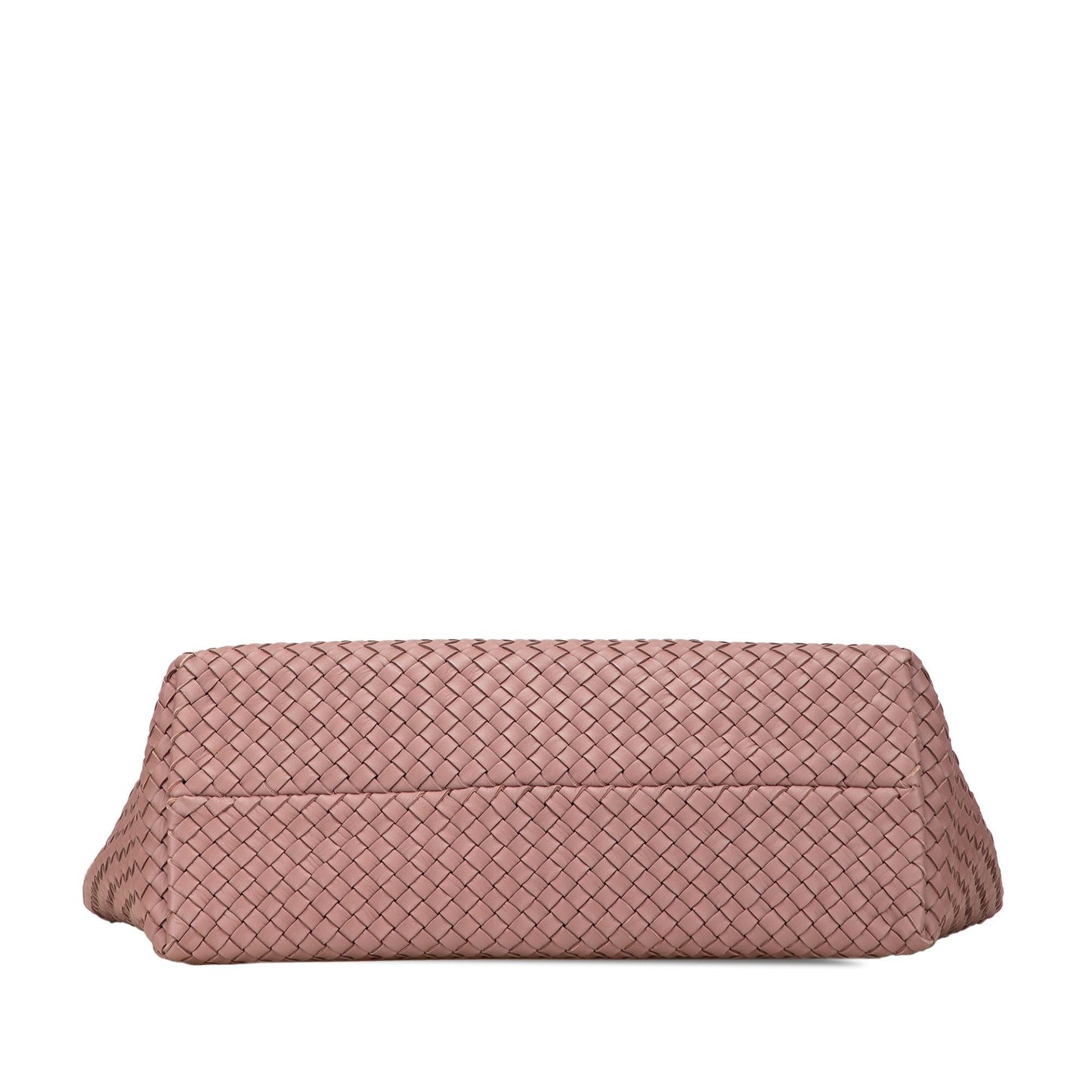 Bottega Veneta Medium Lambskin Intreccio Cabat Tote