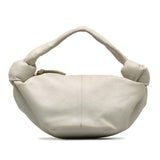 Bottega Veneta Mini Lambskin Double Knot Bag (SHG-RYDSLF)