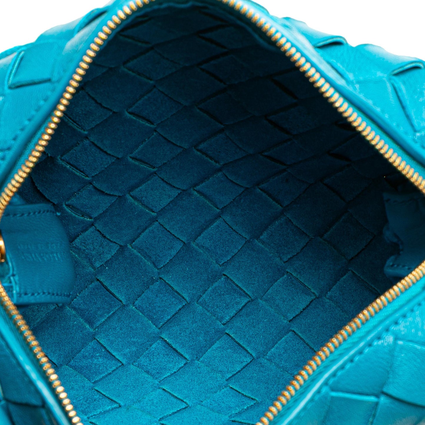 Bottega Veneta Mini Lambskin Intrecciato Loop Camera Bag