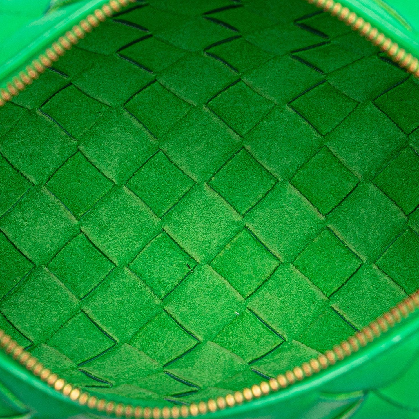 Bottega Veneta Mini Lambskin Intrecciato Loop Camera Bag
