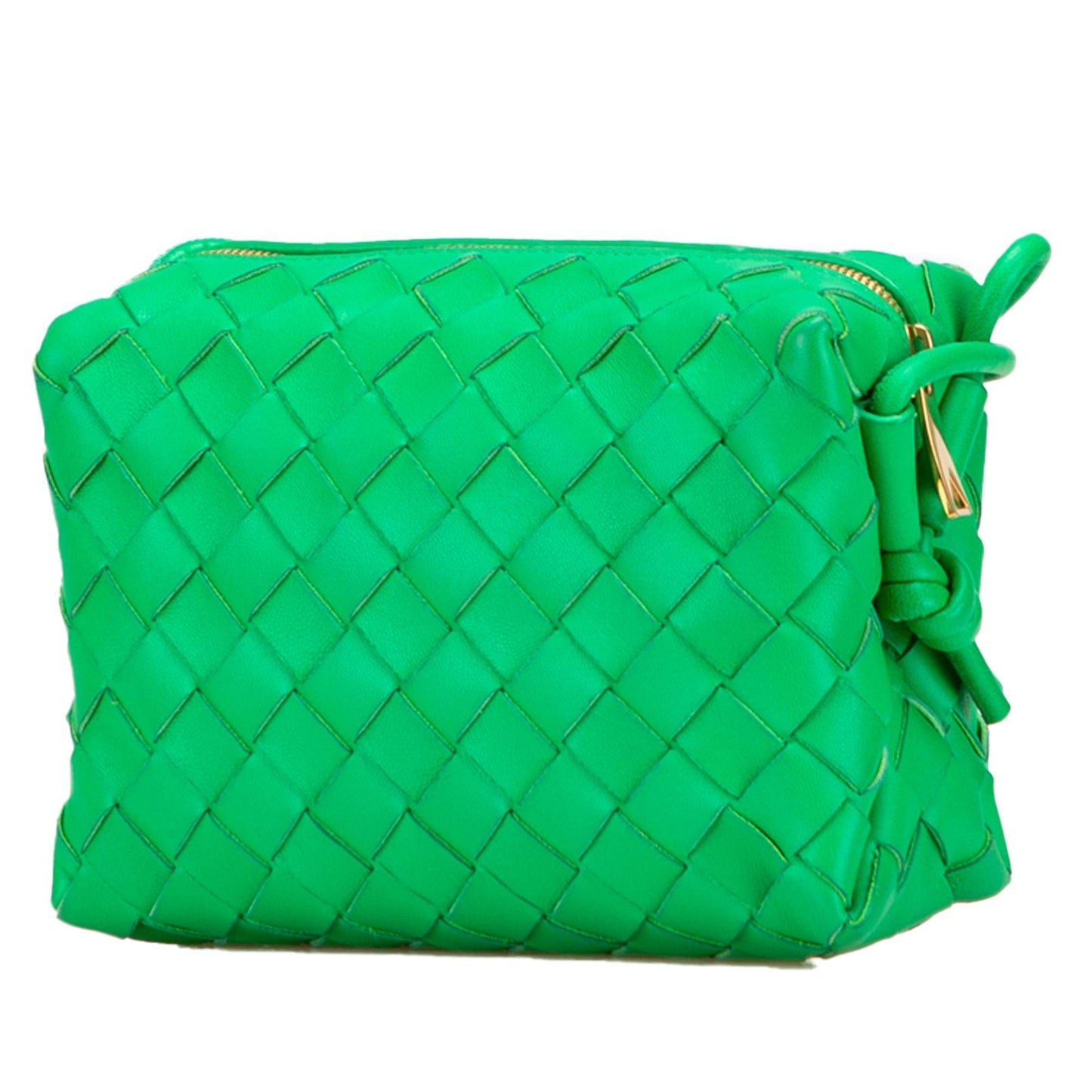 Bottega Veneta Mini Lambskin Intrecciato Loop Camera Bag