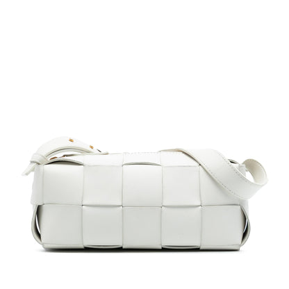 Bottega Veneta Small Lambskin Intrecciato Brick Cassette