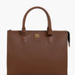 Brown workplace handbag