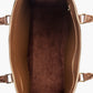 Brown workplace handbag