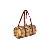 B-BERY HAYMARKET CHECK PAPILAmeliaN BARREL BAG