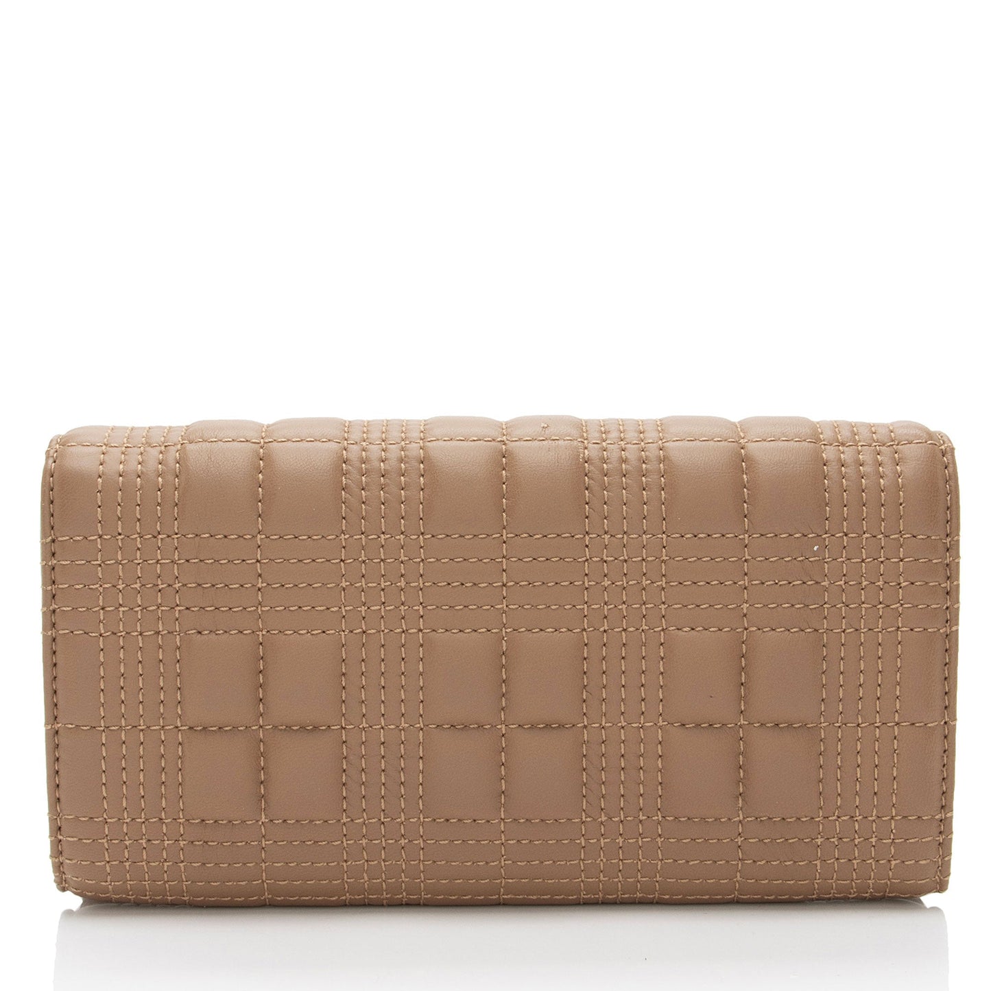 Burberry Quilted Lambskin TB Lola Continental Wallet