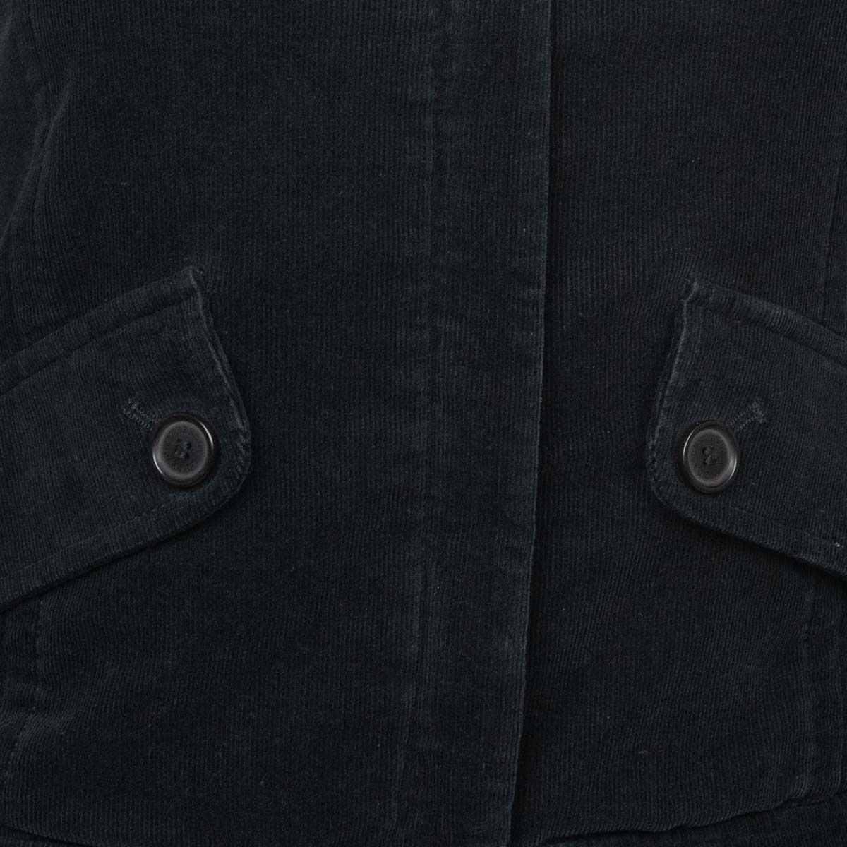 Burberry Black Corduroy Jacket Size XXS | UK 6