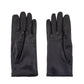 Burberry London Wool & Leather Check Gloves