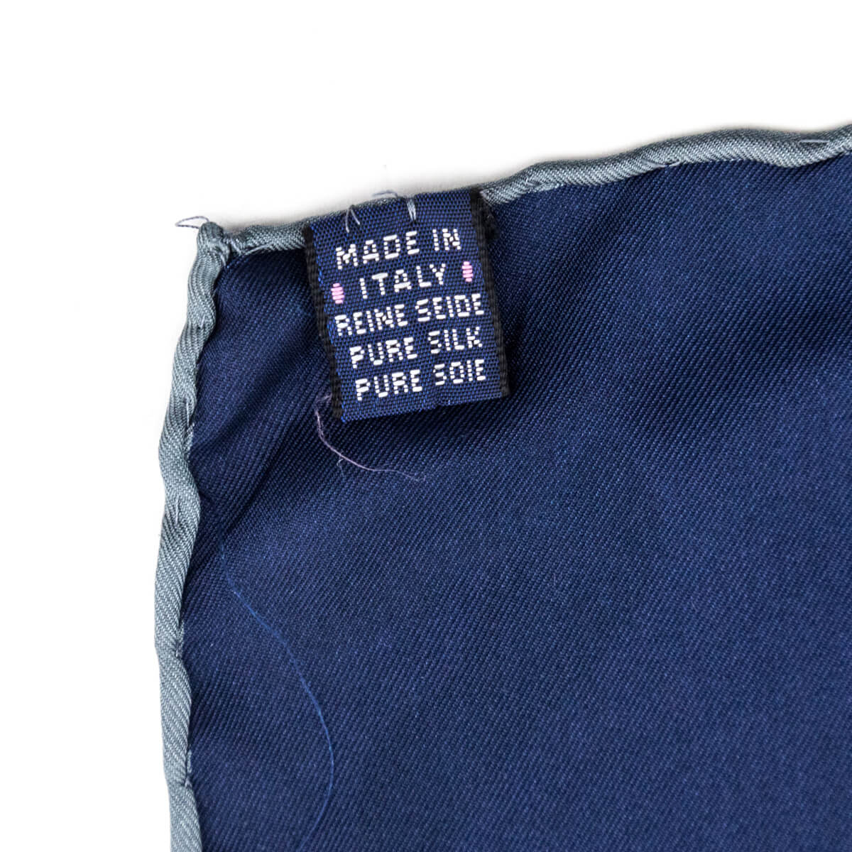 Burberry Blue Check Silk   Scarf