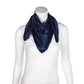Burberry Blue Check Silk   Scarf