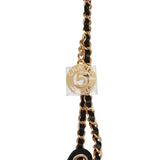 Chanel Small Hobo Bag Black Caviar Antique Gold Hardware