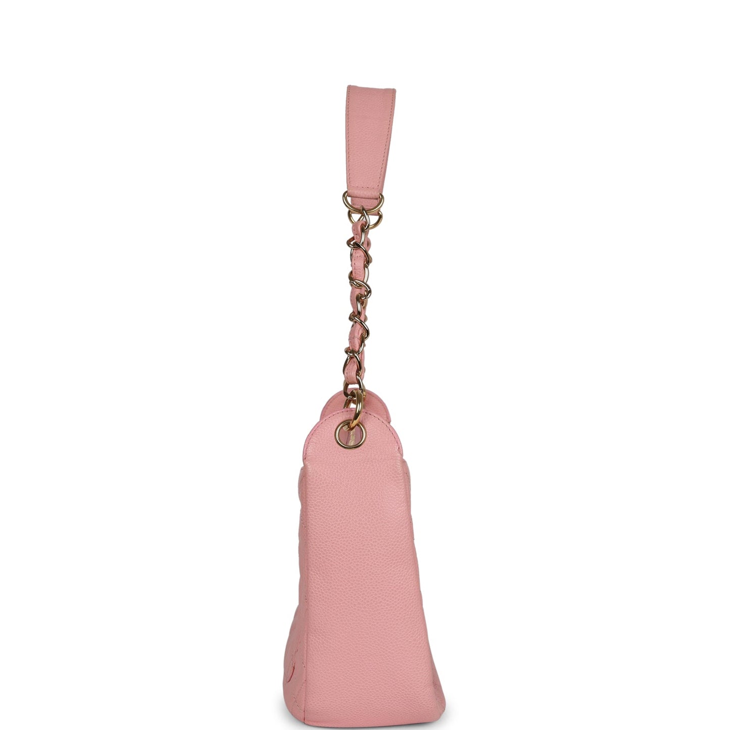 Chanel Timeless Hobo Bag Pink Caviar Gold Hardware