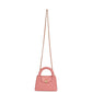 Chanel Small Kelly Shopper Pink Shiny Aged Calfskin Brushed Gold Hardware