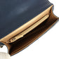 Chanel Small Chic Pearls Flap Bag Navy Calfskin Antique Gold Hardware