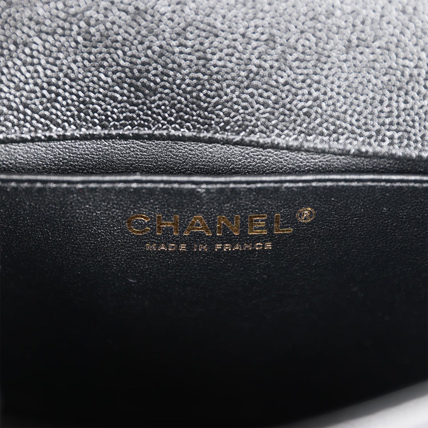 Chanel Small Boy Messenger Bag Black Caviar Antique Gold Hardware