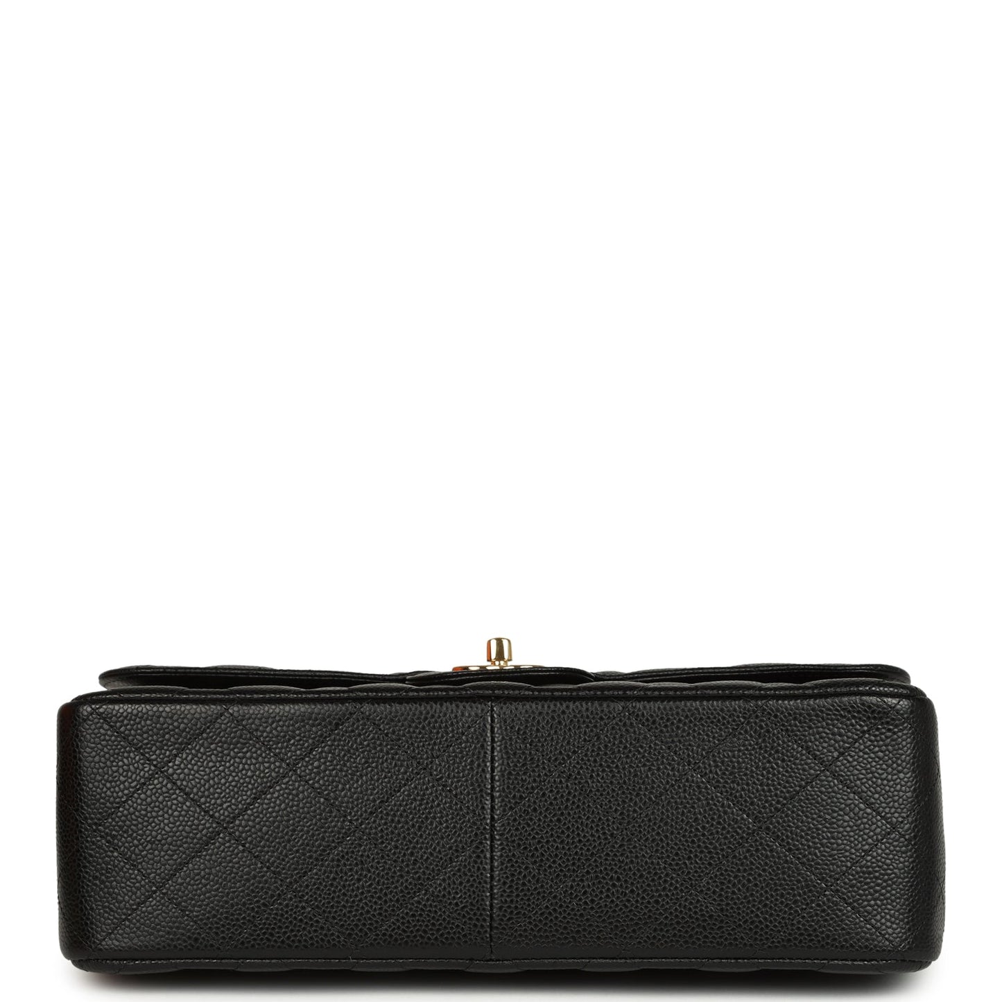 Chanel Jumbo Classic Double Flap Bag Black Caviar Gold Hardware