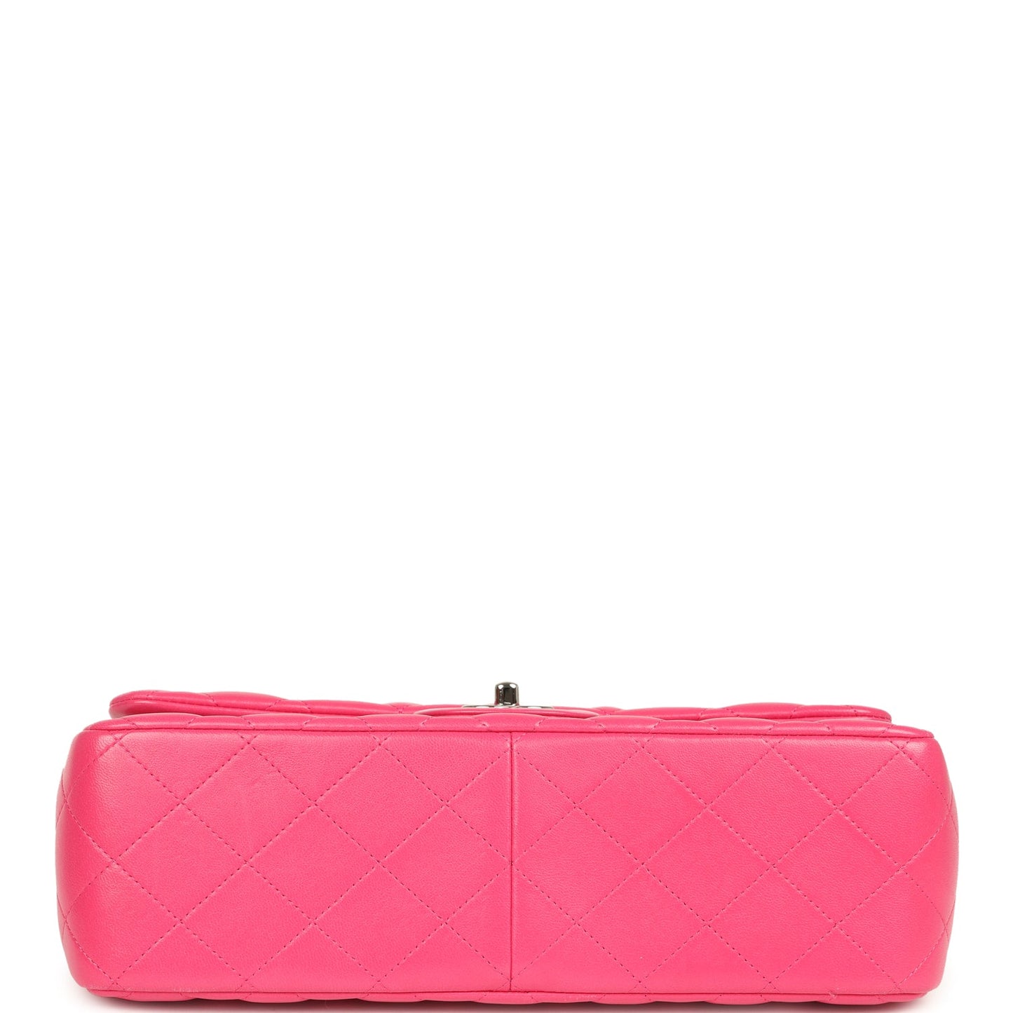 Chanel Jumbo Classic Double Flap Pink Lambskin Silver Hardware