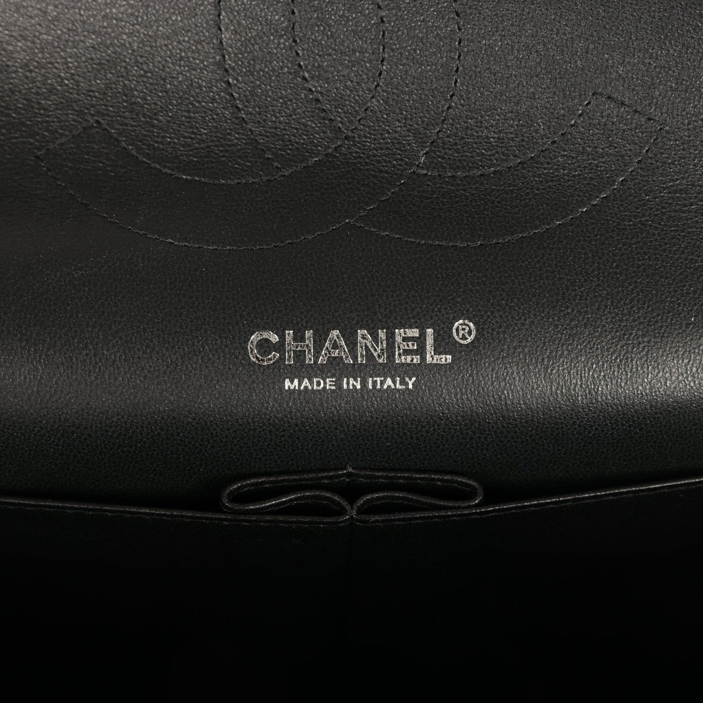 Chanel Jumbo Classic Double Flap Bag So Black Crumpled Calfskin Black Hardware