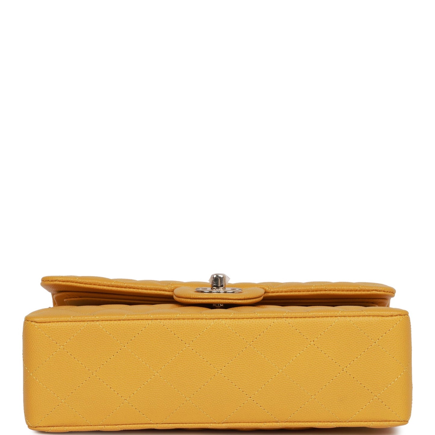 Chanel bag Small Classic Double Flap Yellow Caviar Light Gold Hardware