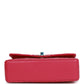 Chanel Small Classic Double Flap Fuchsia Caviar Light Gold Hardware