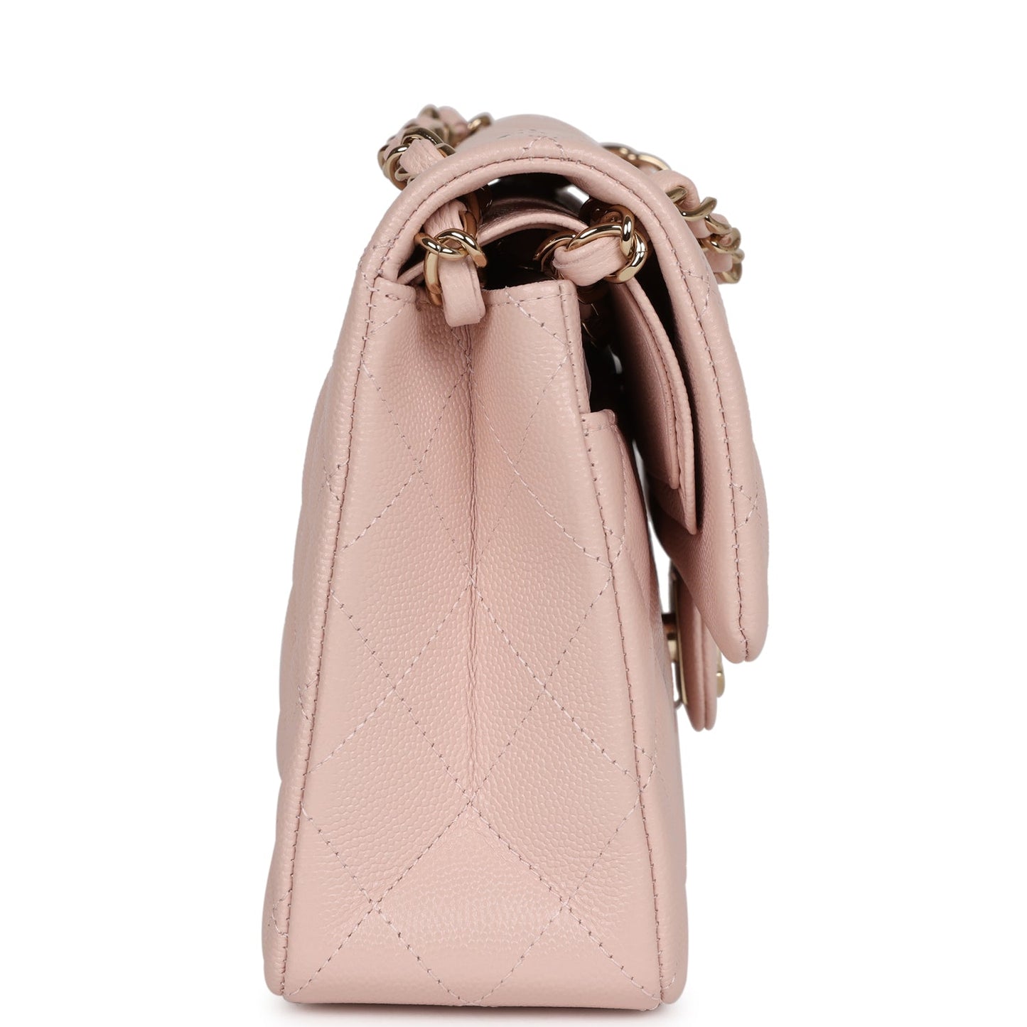 Chanel bag Small Classic Double Flap Bag Light Pink Caviar Gold Hardware
